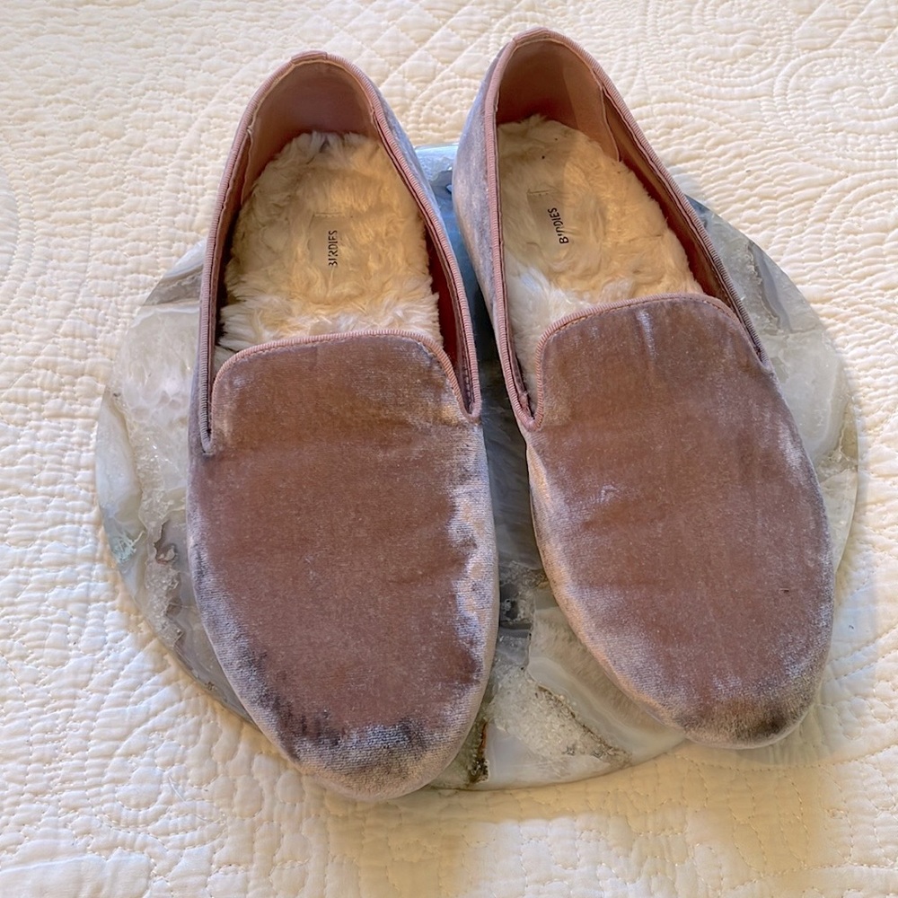 Birdies Velvet Slippers